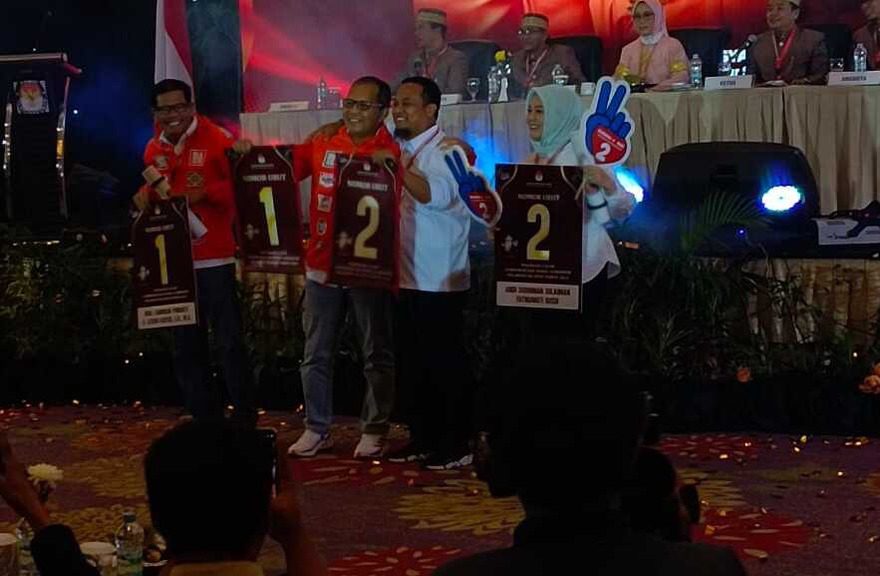 pengundian no urut Pilgub