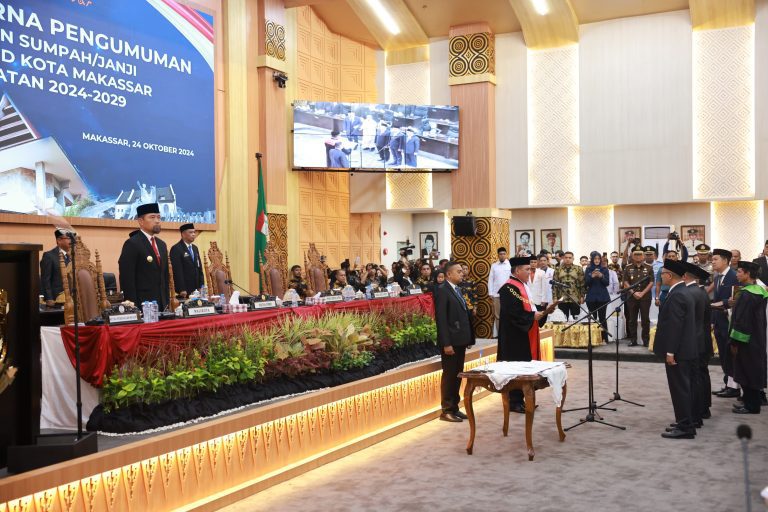 pj walikota ucapkan selamat