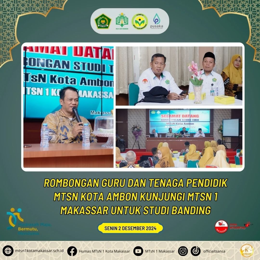 Kunjungan MTSN Ambon