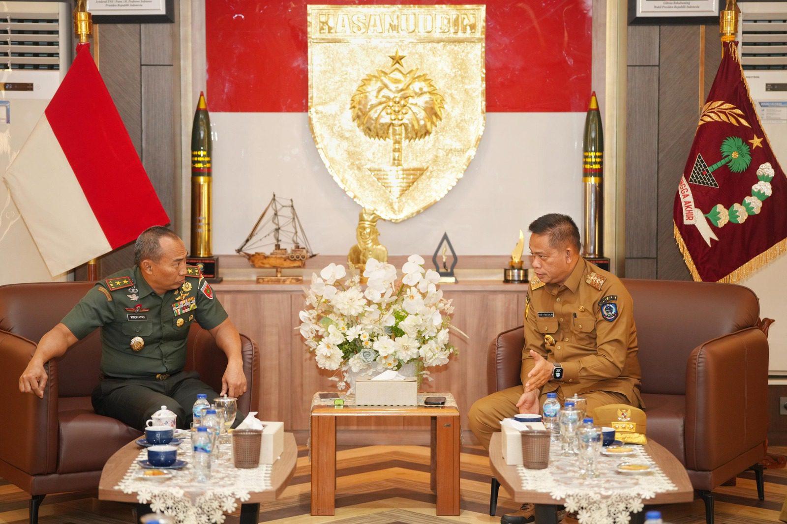 PJ Gub dan pangdam