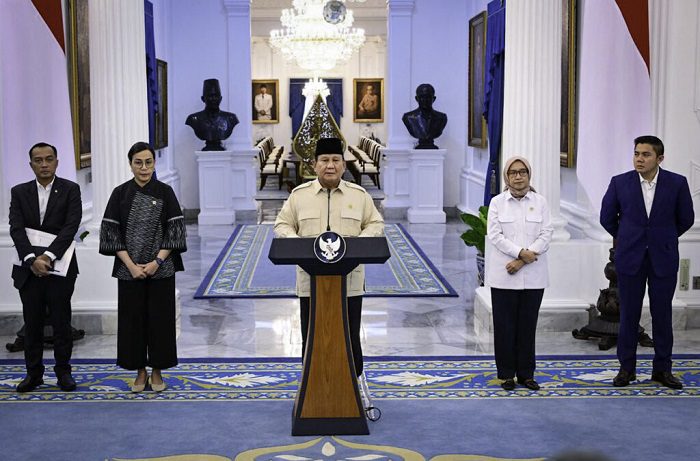 Presiden umumkan thr