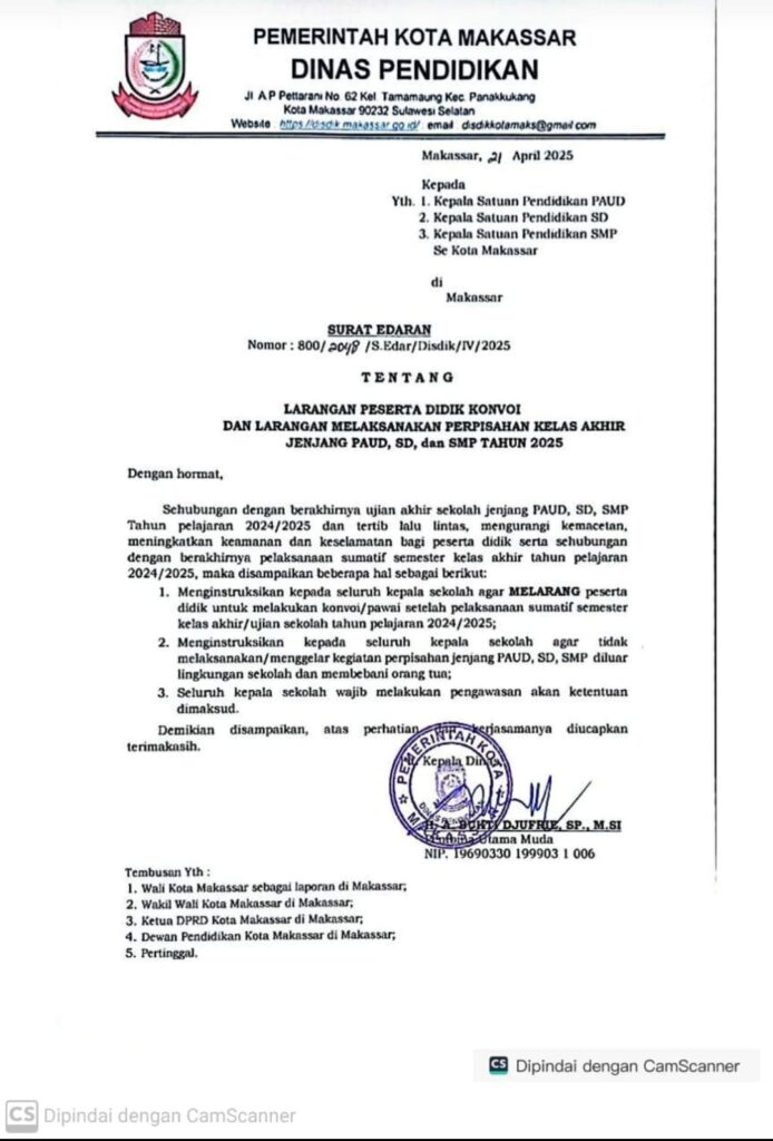 larangan wisuda
