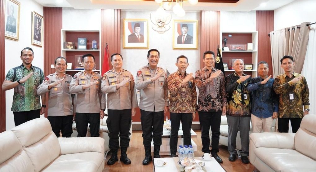 silaturahmi PLN uip dan kapolda
