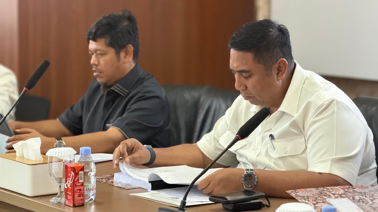 Saharuddin Ridwan dan Bupati Maros