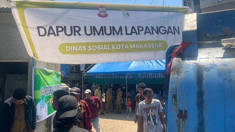 Asn Pemkot Makassar Bantu Korban Kebakaran