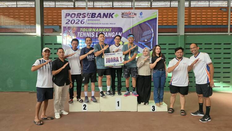 Bank Sulselbar juara umum