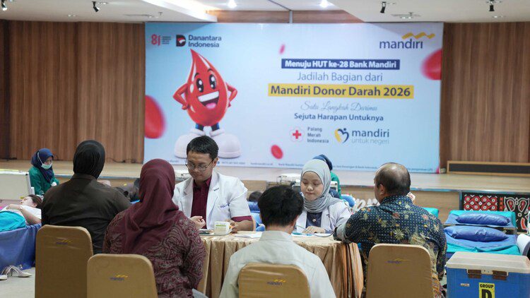 Donor Darah Bank Mandiri