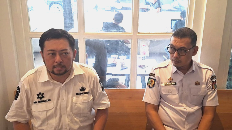 Kepala Bapenda dan Sekda Makassar