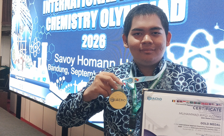 SMK-SMAK Makassar , Muh Rifky Azzaki