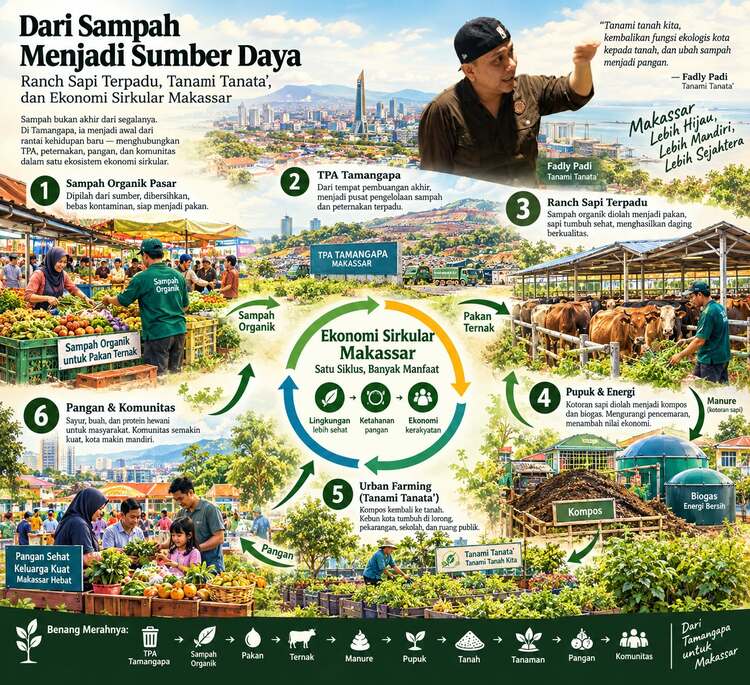 TPA Jadi Kebun Kota