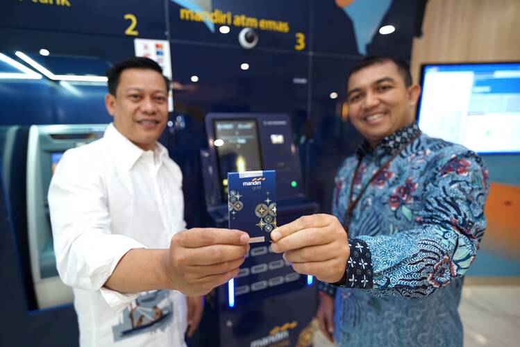 ATM Emas Bank Mandiri