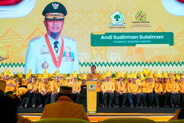 Pelantikan Golkar Sulsel