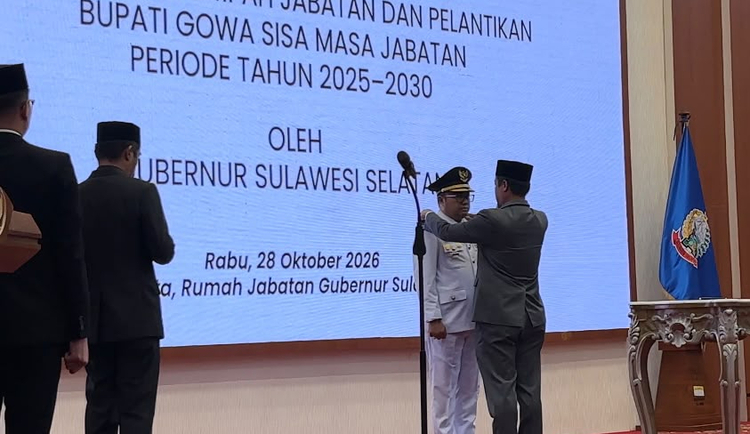 Pelantikan Bupati Gowa