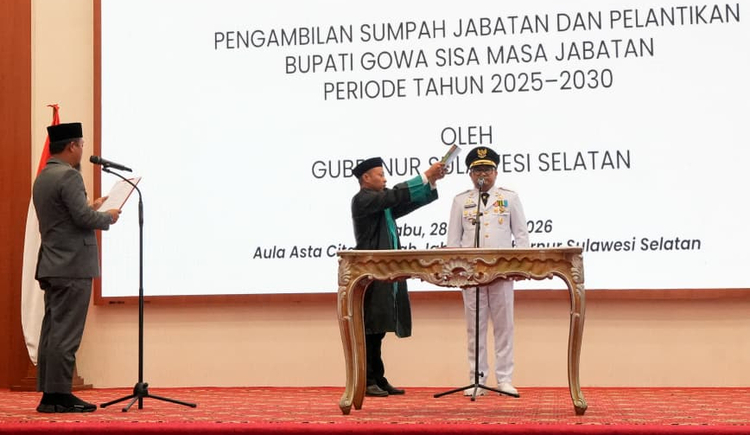 Pelantikan Bupati Gowa